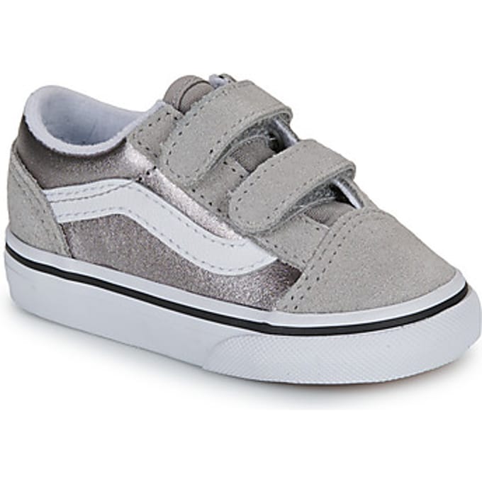 Vans  Lage Sneakers Old Skool V METALLIC SILVER