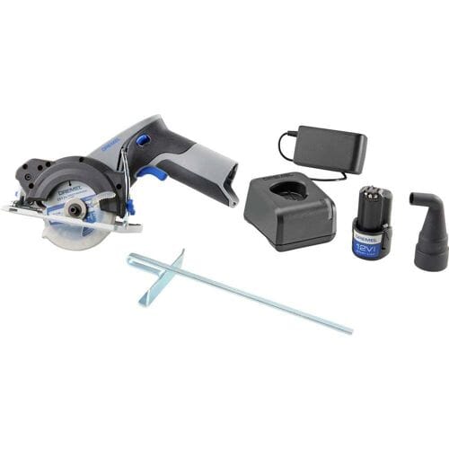Dremel Blueprint Compactzaag - Geïntegreerde lasergeleider - Inclusief 12V 2.0 Ah accu en snellader
