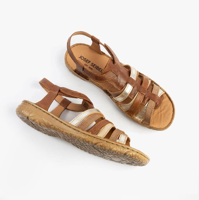 Josef Seibel Ivy 02 Dames Sandalen Castagne-multi