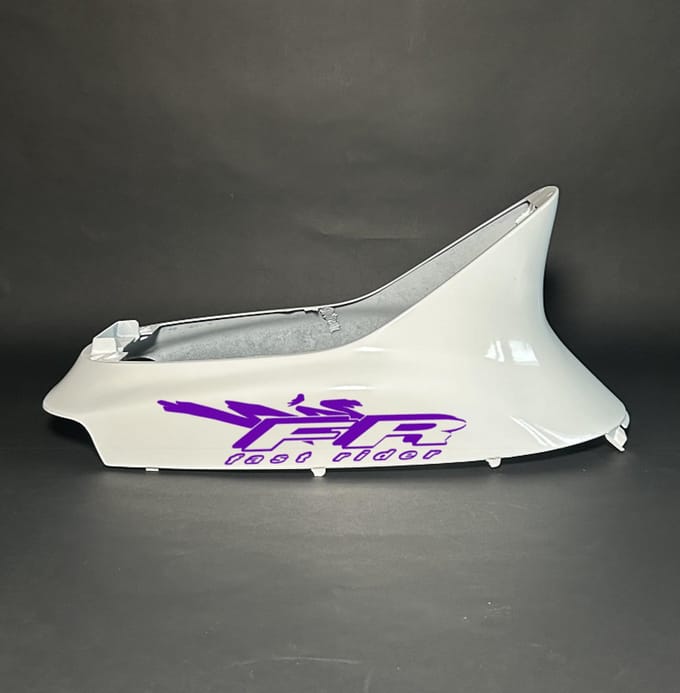 Piaggio Old Zip Stickerset - Fastrider - Paars