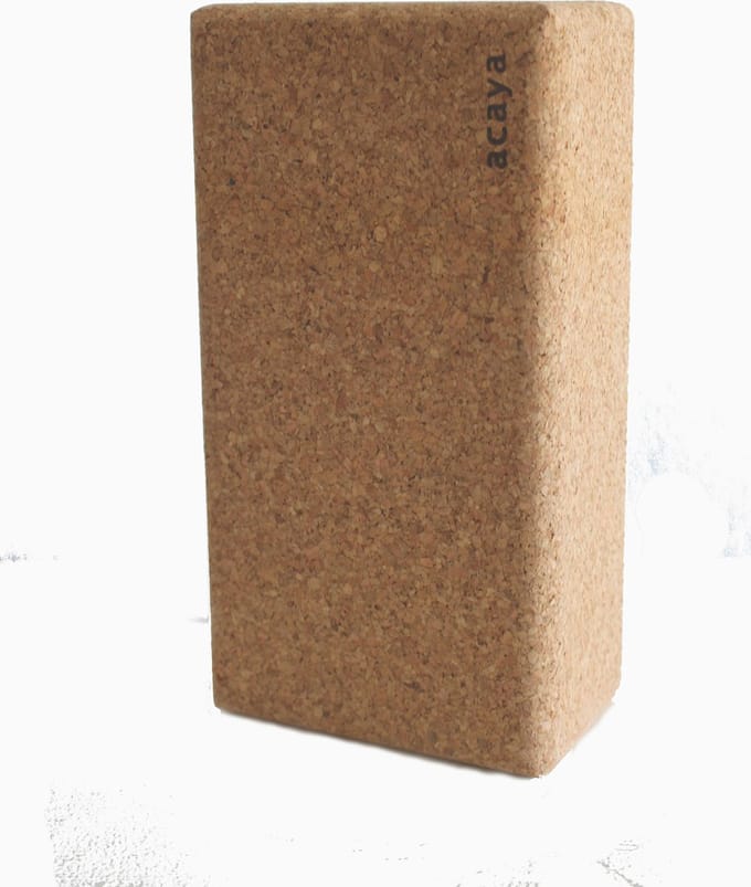 L&G kwaliteits Yoga blok Kurk