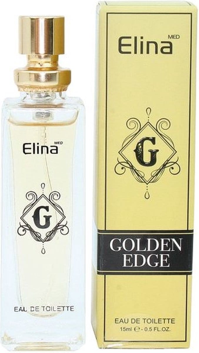 Elina parfum - golden edge - parfum voor mannen - eau de toilette - 15ml