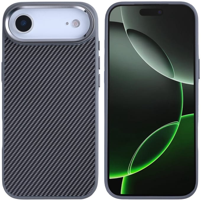 Rixus Mag Carbon With MagSafe For Apple iPhone 17 Air Titanium Grey