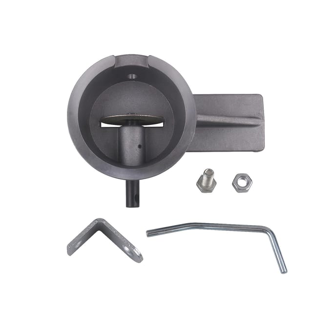 Precisiezuigerveer Eindopening Filer Tool Carbide Snijwiel Bank Monteerbaar 91089408 zilver