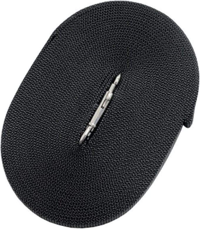 Karlie Lijn Track Sportief Plus - 15 mm x 10 m - Zwart