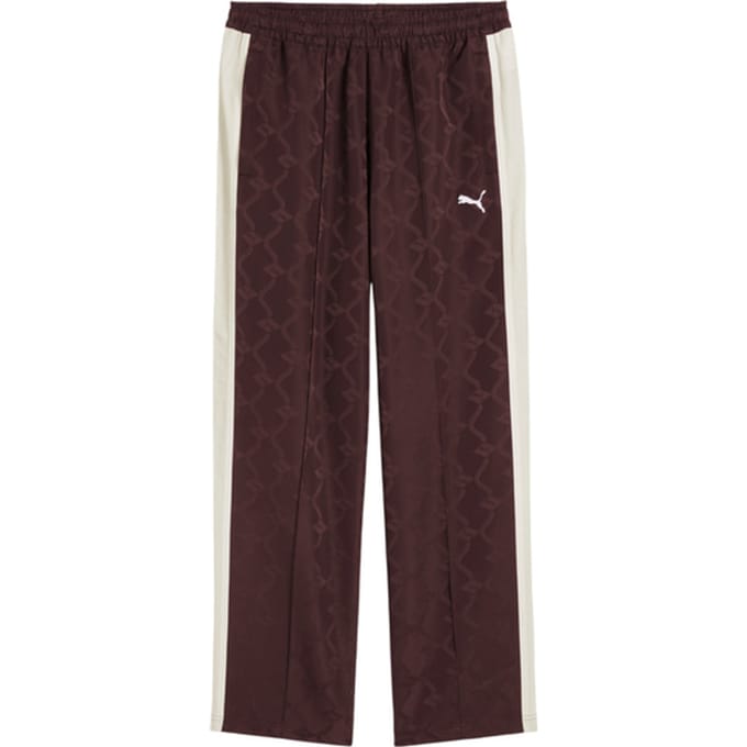 Puma T7 Jacquarded Woven Relaxed Track Broek Bruin K31