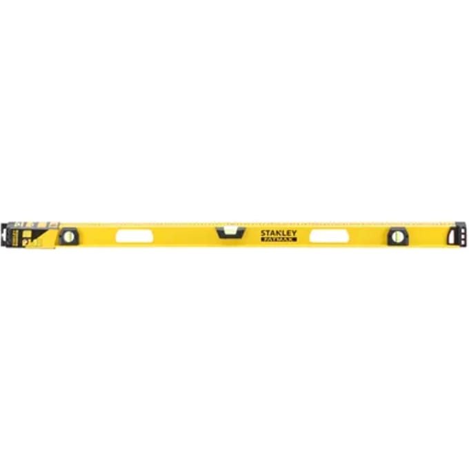 STANLEY FatMax I-Beam Waterpas 120cm - 3 libellen - 2 ingebouwde handvatten