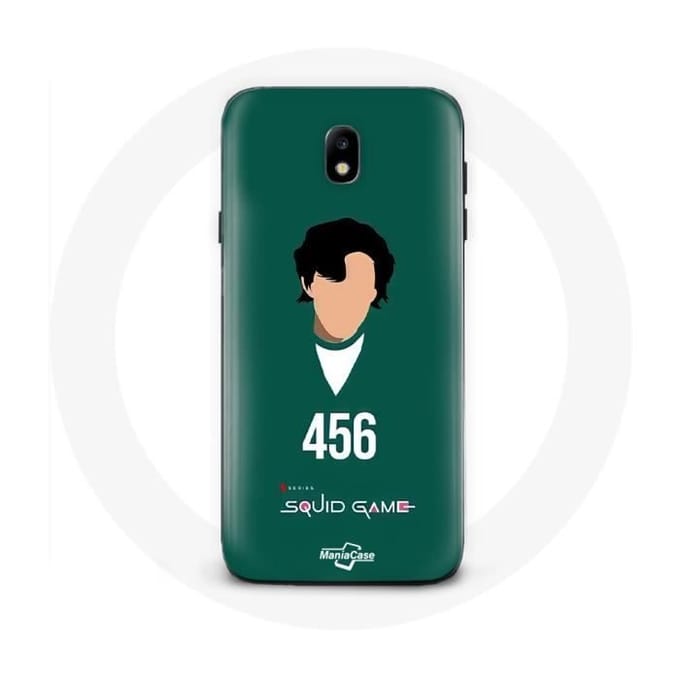 Coque pour Samsung Galaxy j7 2017 Squid Game Seong Gi hun Numéro 456