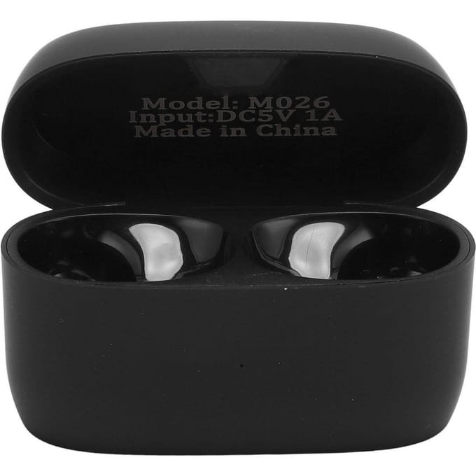 Oplaadcase voor Elite 5 Bluetooth Oordopjes USB C Snel Opladen Oordopjes Vervangende Oplaadcase black
