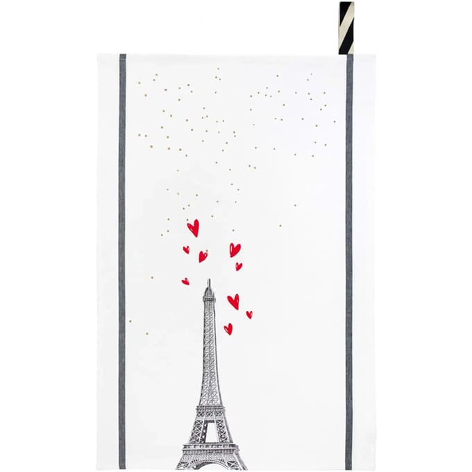 Theedoek La Cerise sur le Gâteau Eiffel