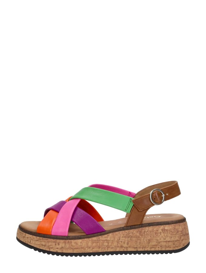 Gabor - Sandalen Plat Kleuren Overige 37