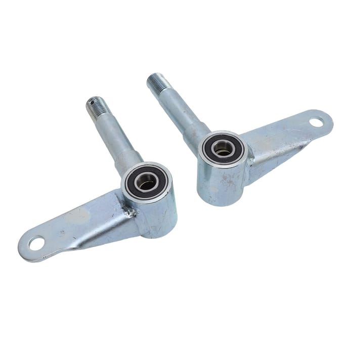 15mm Voorwiel Stuurhuis Spindel voor 110cc 125cc 168 200F Go Kart Quad ATV gray