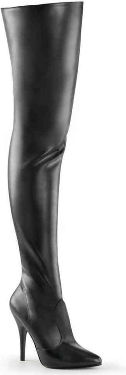 EU 40 = US 10 | SEDUCE-3010 | 5 Classic Plain Thigh Boot