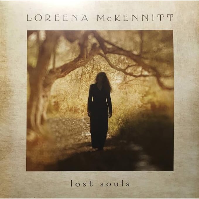 LP Plaat LOREENA MCKENNITT - Lost Souls QRLP117 Quinlan Road 2018 Canada Folk beige