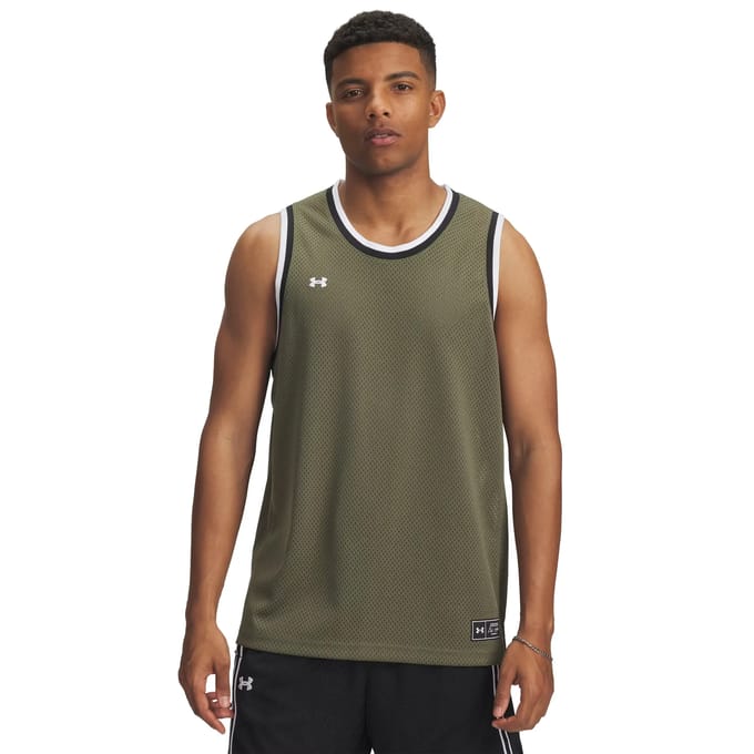 Under Armour Zone Pro Mesh Mouwloos T-shirt Groen M Man