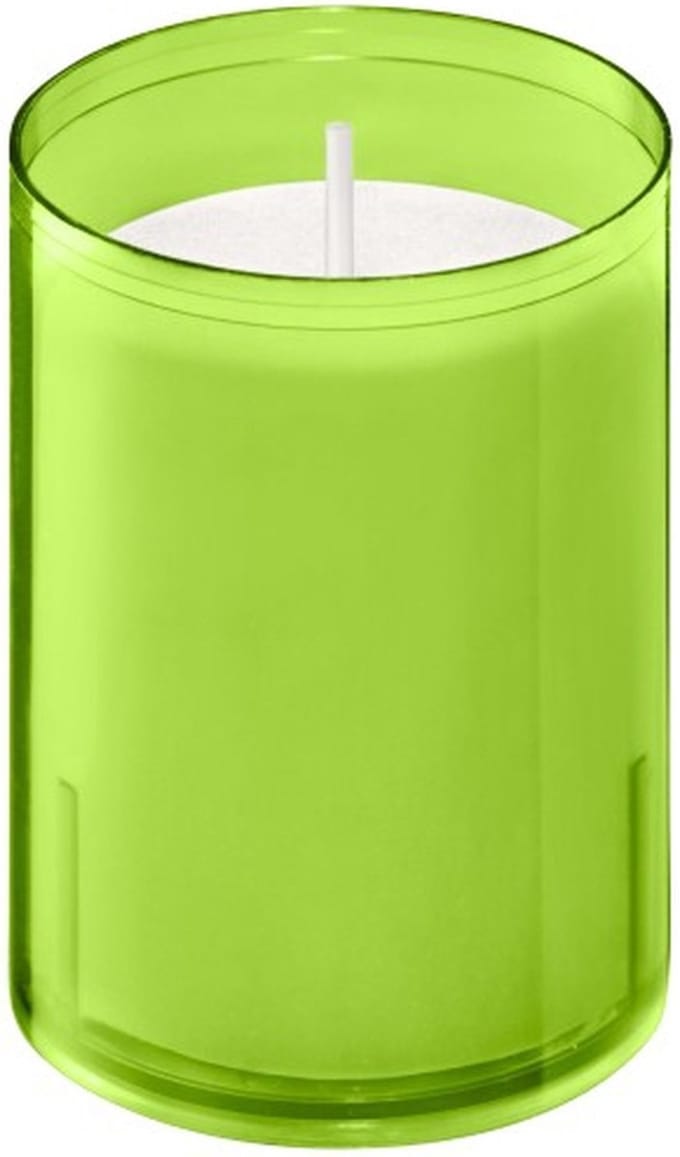 80 stuks Bolsius ReLight kaarsen in lime transparante houders 64/52 (24 uur) LIME