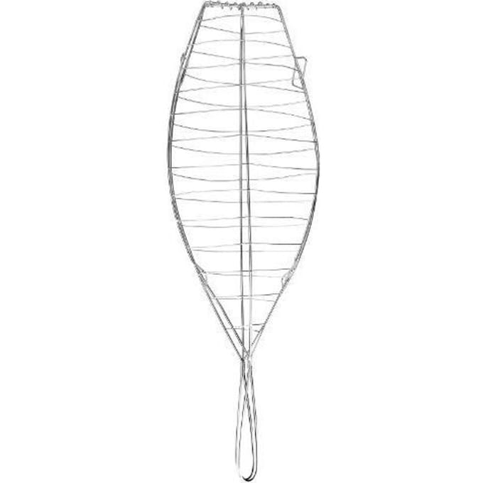 Visgrill - IBILI - 770100 - Roestvrij staal - 42x19 cm - Keuken