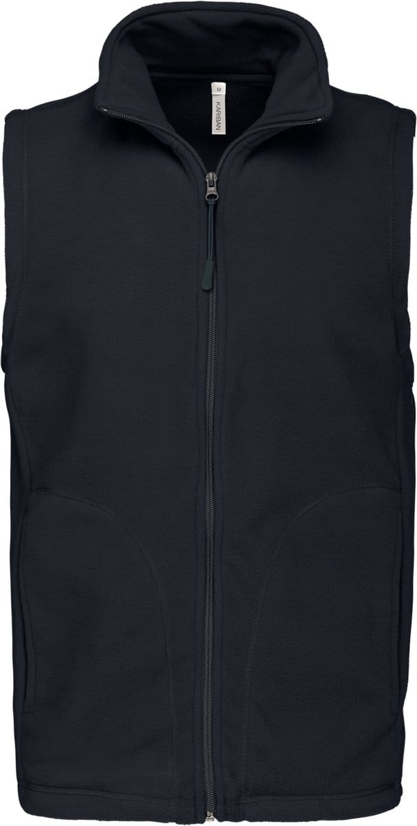 Kariban Bodywarmer van microfleece heren K913 - Navy - 5XL