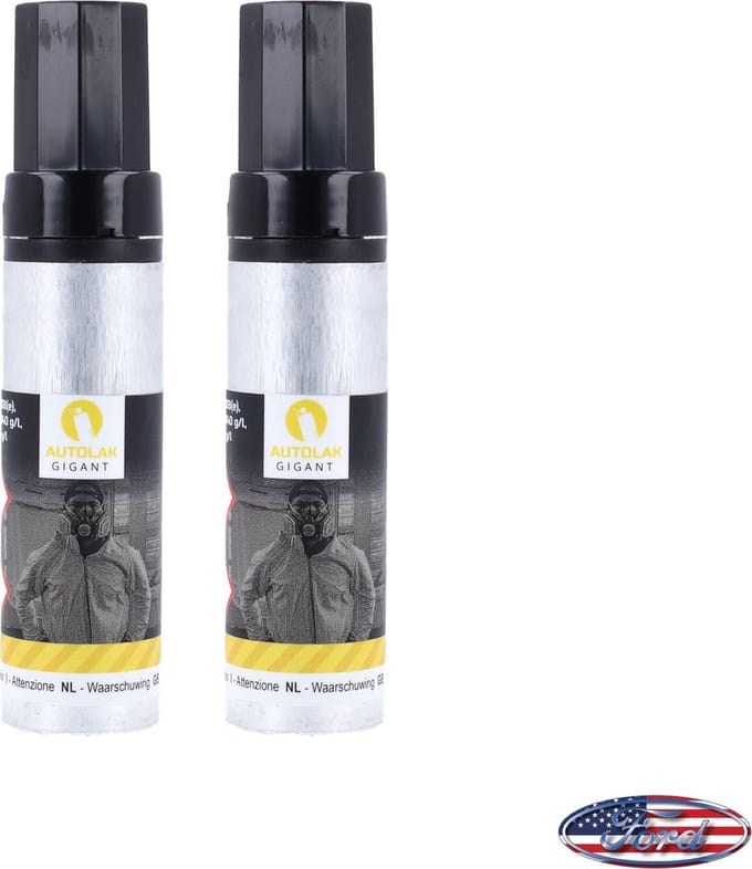 FORD USA - lakstift (set) - UG - WHITE PLATINUM-MET.