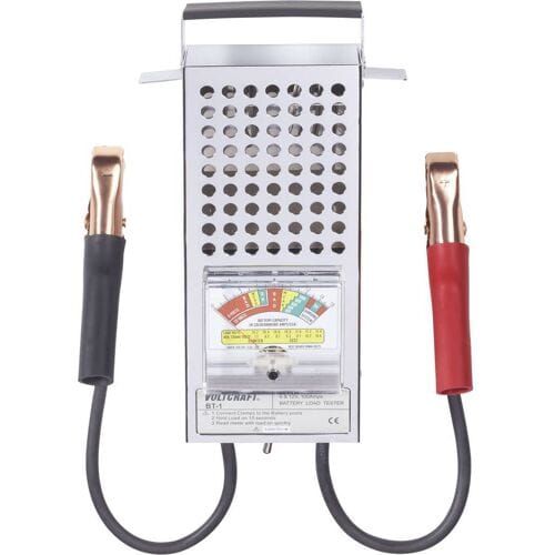 VOLTCRAFT BT-1 Accutester 6 V, 12 V 29.5 cm x 18 cm x 6 cm