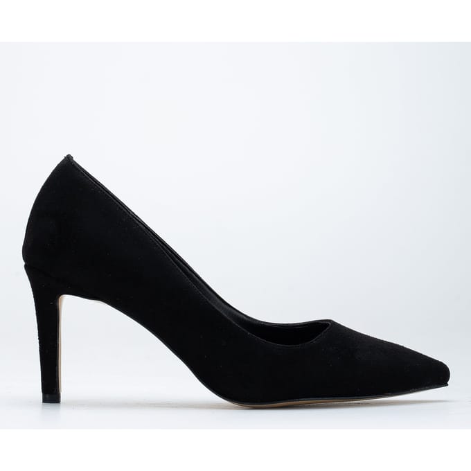 Perla Pumps met Puntige Neus en Stilettohak