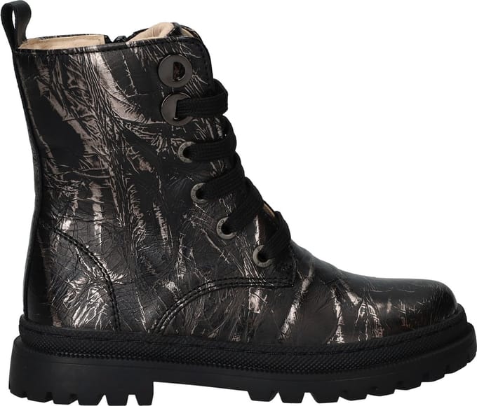 Shoesme Veterschoenen - Meisjes - Zwart - Maat:26