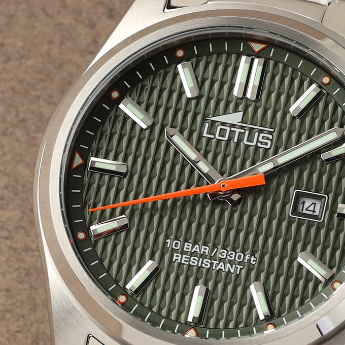 Lotus Casual 19060/5 Acero Clasico Horloge