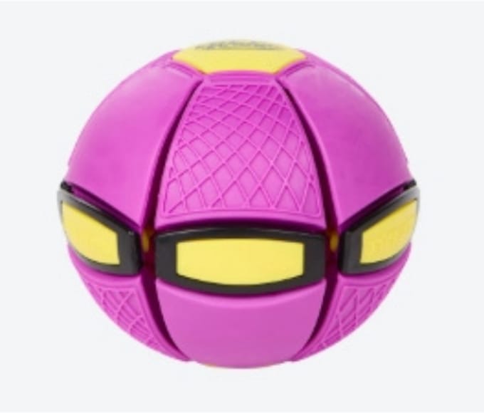 Wahu Phlat ball paars- geel