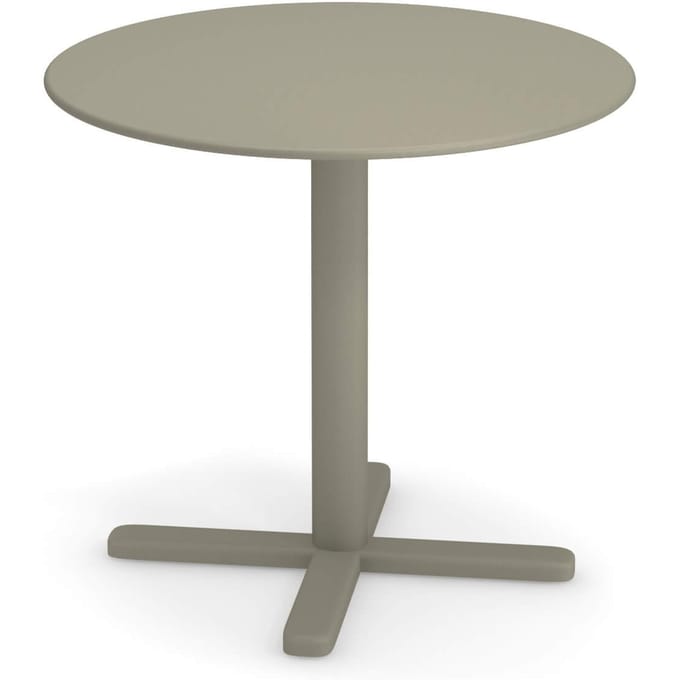 Emu Darwin tafel rond - grijs/groen - Ø 80
