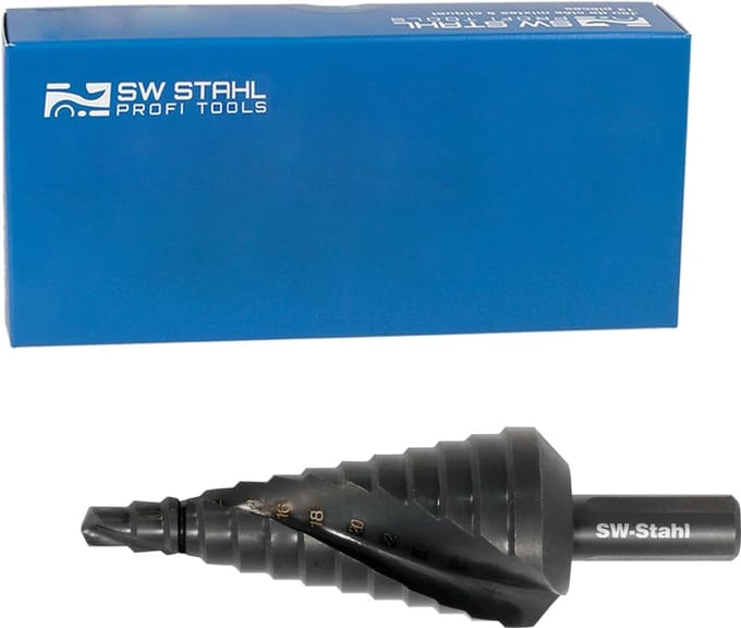 SW-Stahl 82417L HSS trappenboor nitride gecoat 6-30 mm