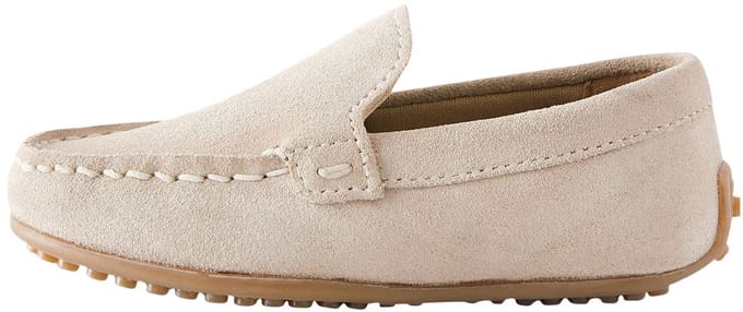 Next - Jongens - Suède instaploafers - Naturel