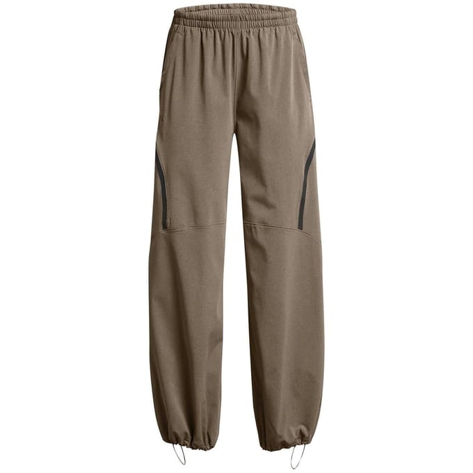 Under Armour Joggingbroek voor dames, geweven, met een ruime pasvorm (Bruin)