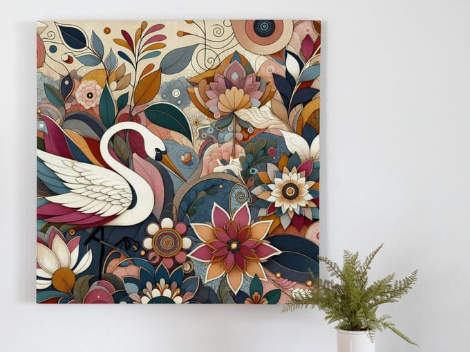 Kunstprint | Wanddecoratie | Dibond | 60 × 60 cm