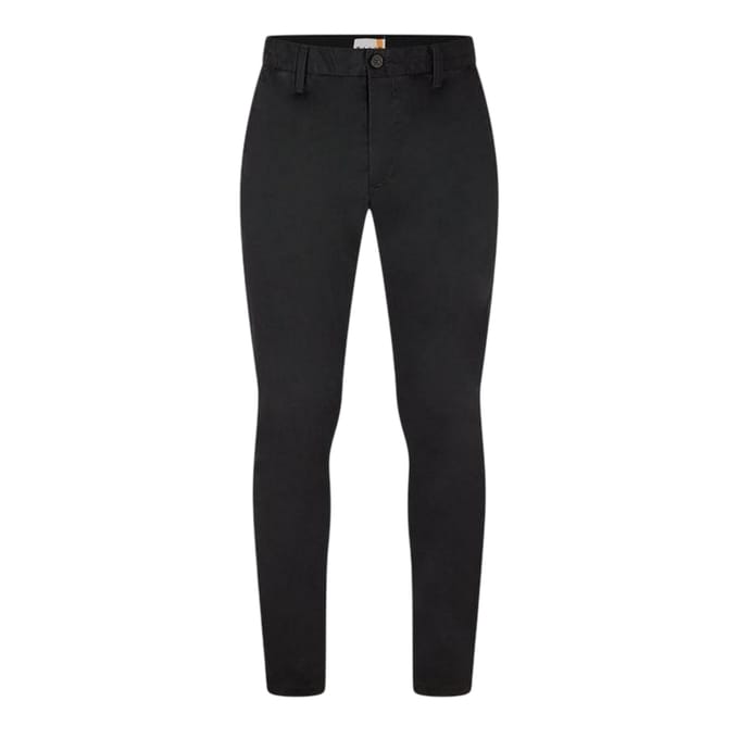 Timberland Heren Twill Slim (Zwart)