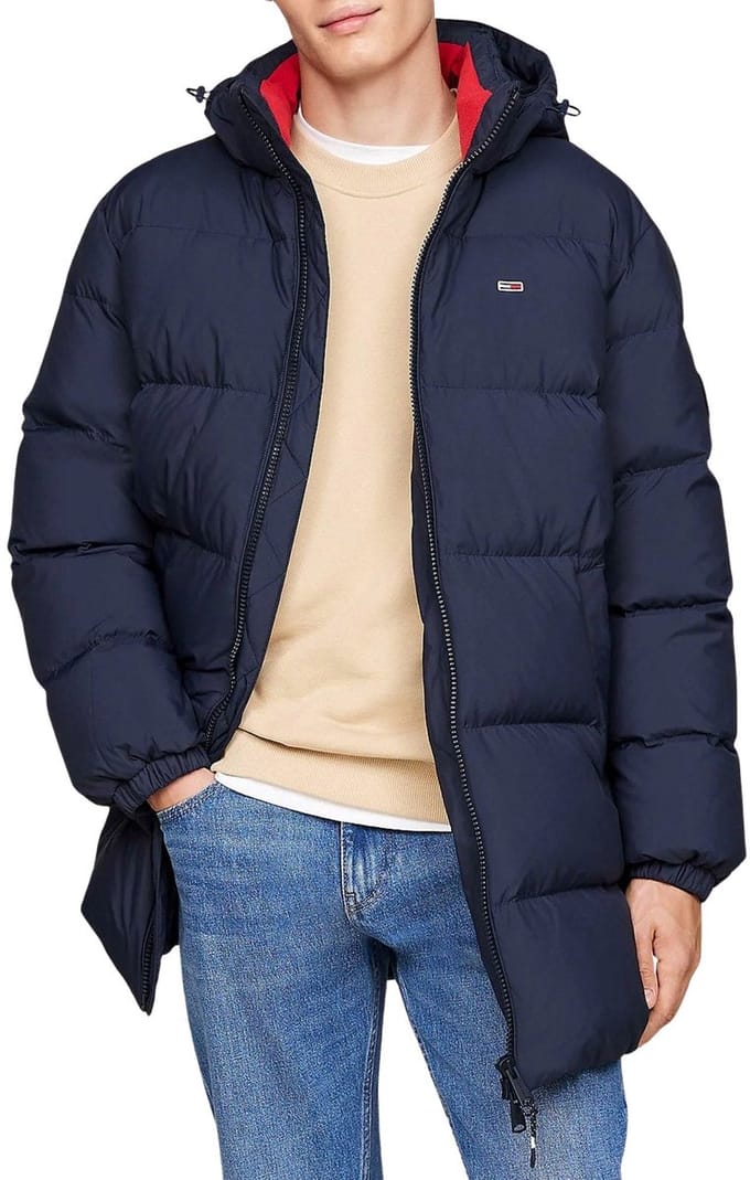 Tommy Hilfiger Essential Down Parka Winterjas Heren - Maat S