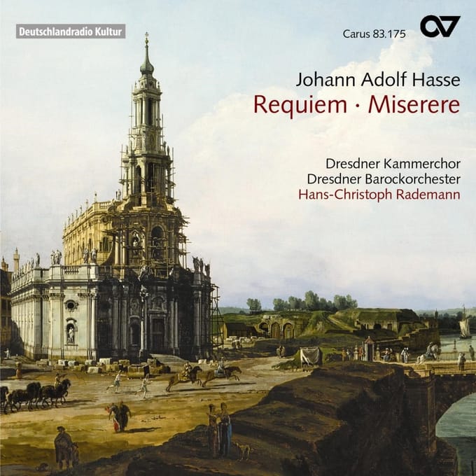 Dresden Kammerchor, Dresden Barockorchester, Hans-Christoph Rademann - Hasse: Requiem | Miserere (CD)