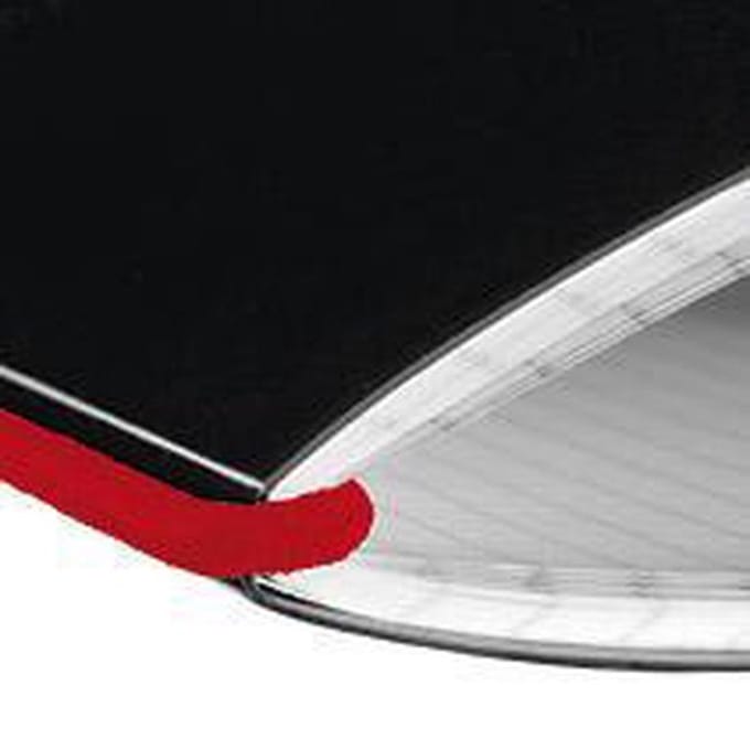 Notizheft my.book flex A5 PP 40Bl. kariert schwarz