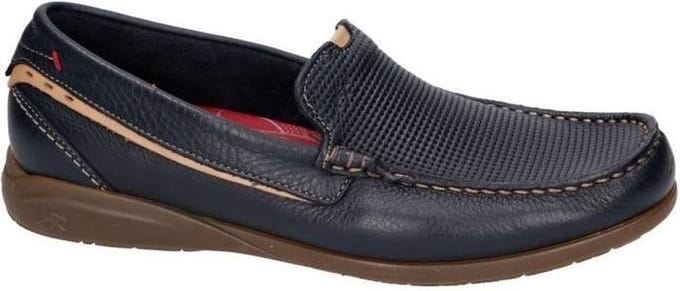 Fluchos -Heren -  blauw donker - mocassins - maat 39