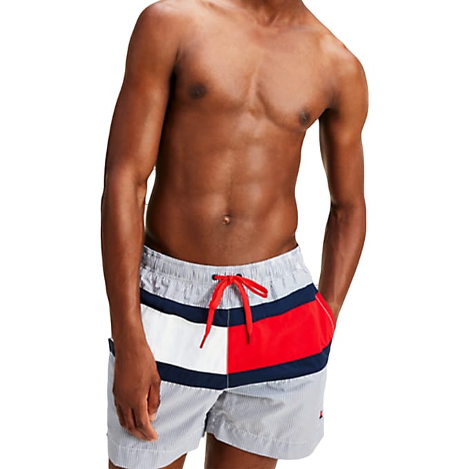 Tommy Jeans herenbadpak met trekkoord, maat M