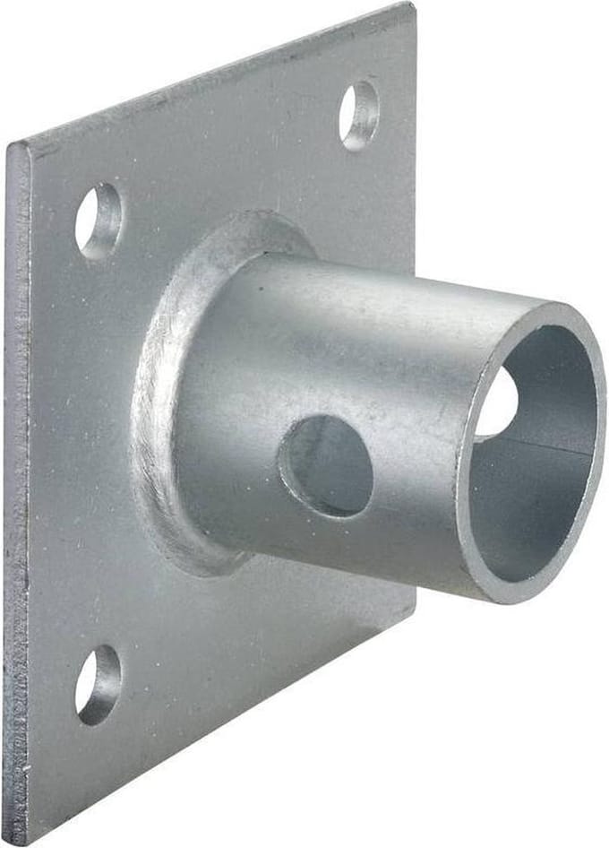 Steunpoot adapter 120x120mm Ø51mm