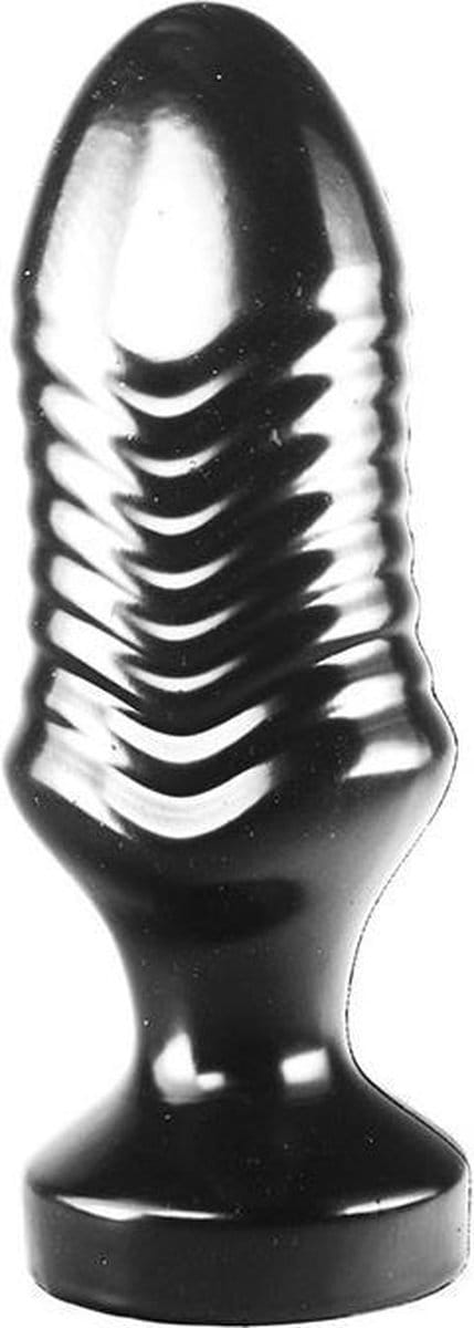 Dinoo Buttplug Tanius 23 x 7 cm - zwart