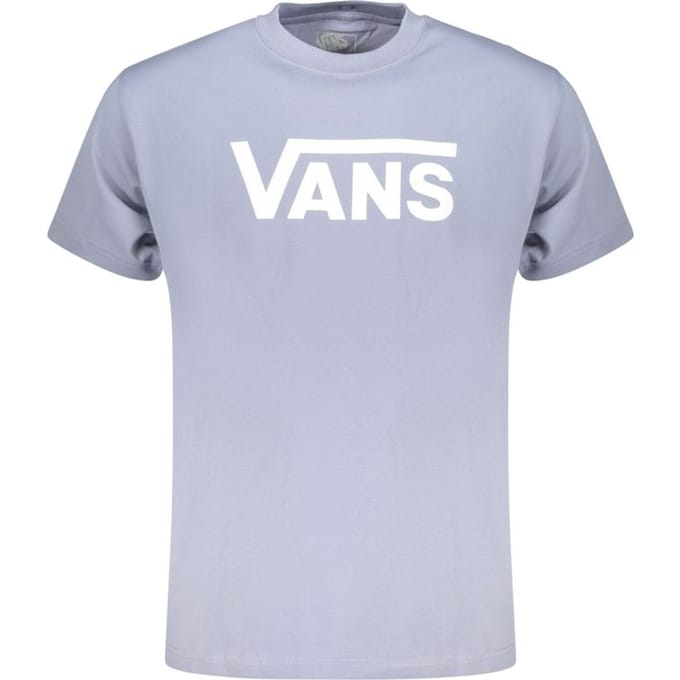 Vans Azzurro Katoenen T-shirt Heren