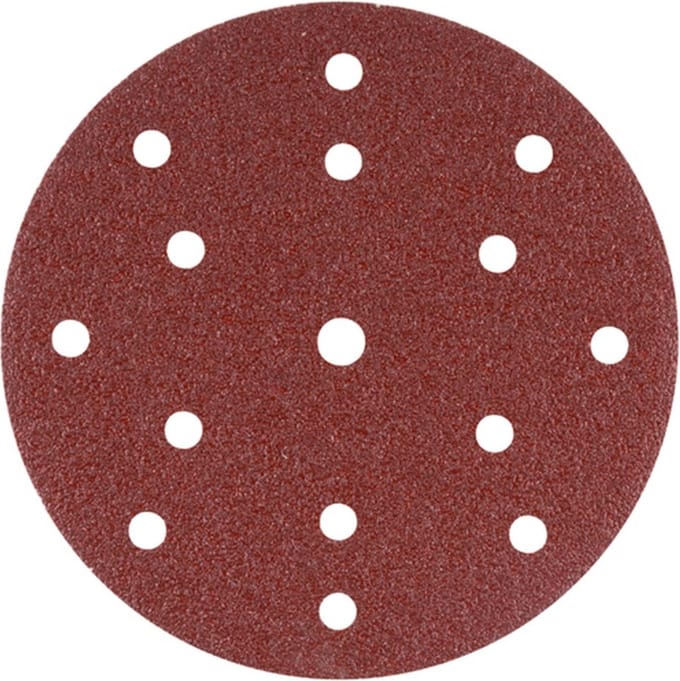 Makita B-51437 Schuurschijf 150mm K80 Red Velcro