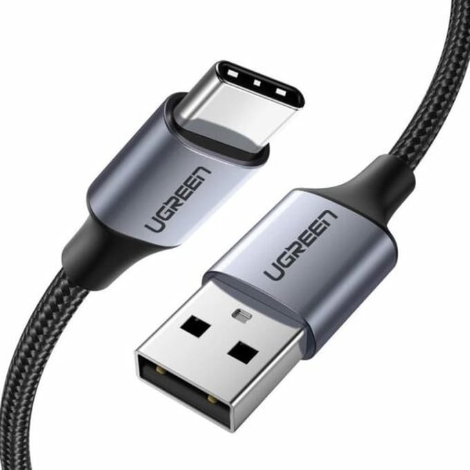 Ugreen 60127 USB-kabel USB 2.0 1,5 m USB A USB C 480 Gbit/s Zwart