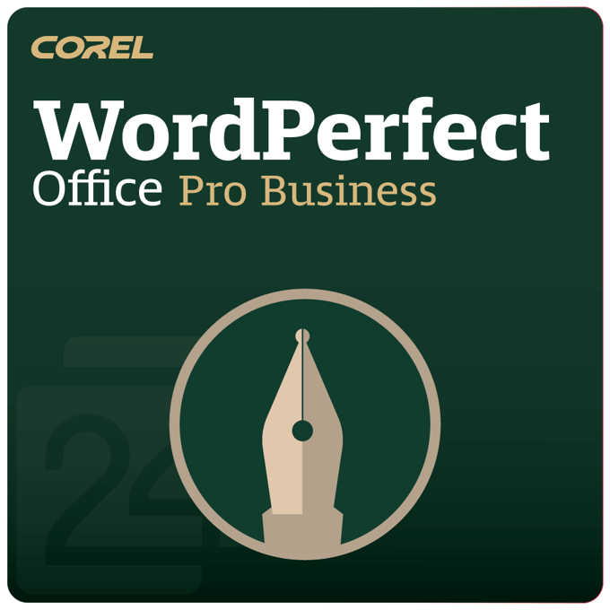 Corel WordPerfect Office Pro Business 1 - 4 Gebruiker(s)