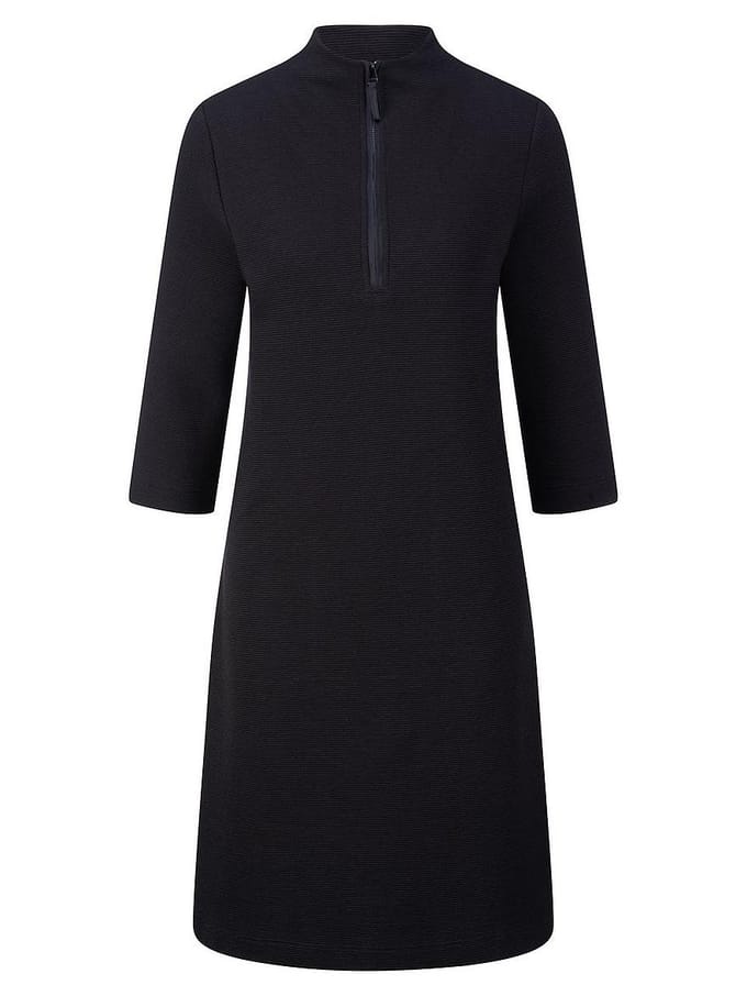 Jersey jurk Van Peter Hahn zwart
