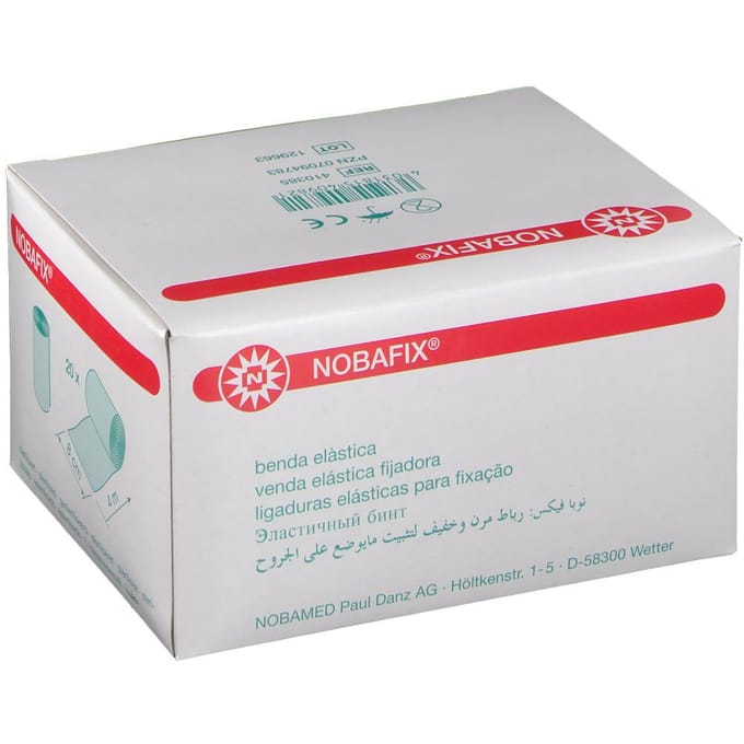 Nobafix Cambric Elastisch 8cmx4m Vrac 9500380 20 Verband