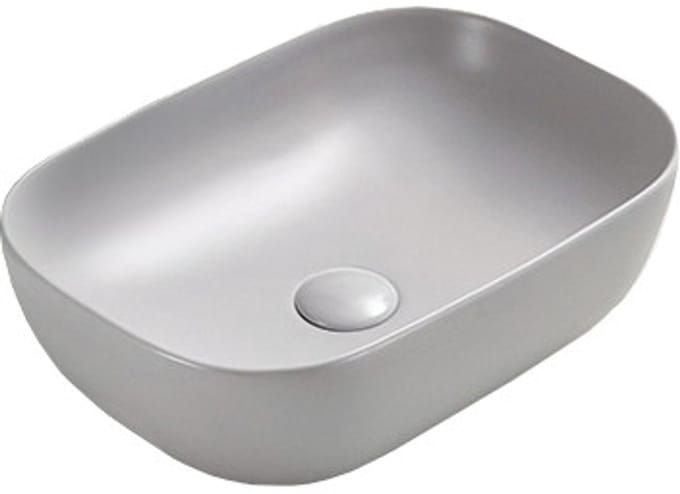 Mexen Rita opbouw wastafel 45 x 32 cm, grijs mat - 21084567