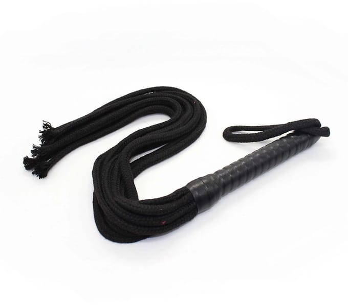 Smart Moves - Touw Flogger - 50 cm - Zwart