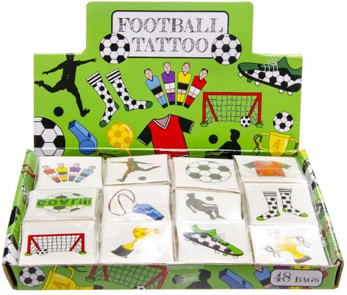 LG-Imports Tattoos Football 12pcs.